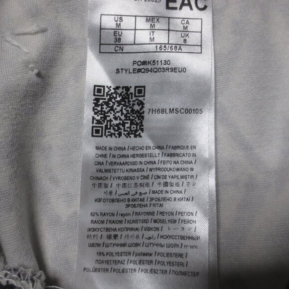 4/$14 GUESS womens PANTS gray YOGA leggings SNAKESKIN active HIGH-RISE SIZE M - Picture 11 of 11